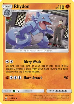 Rhydon #94, Unbroken Bonds