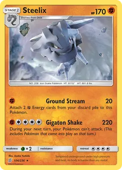 Steelix #104, Unified Minds