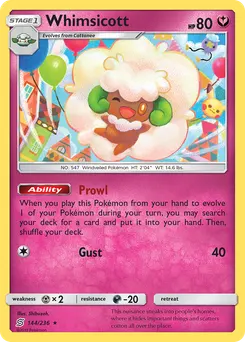 Whimsicott #144, Unified Minds