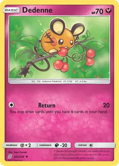 Dedenne #145, Unified Minds