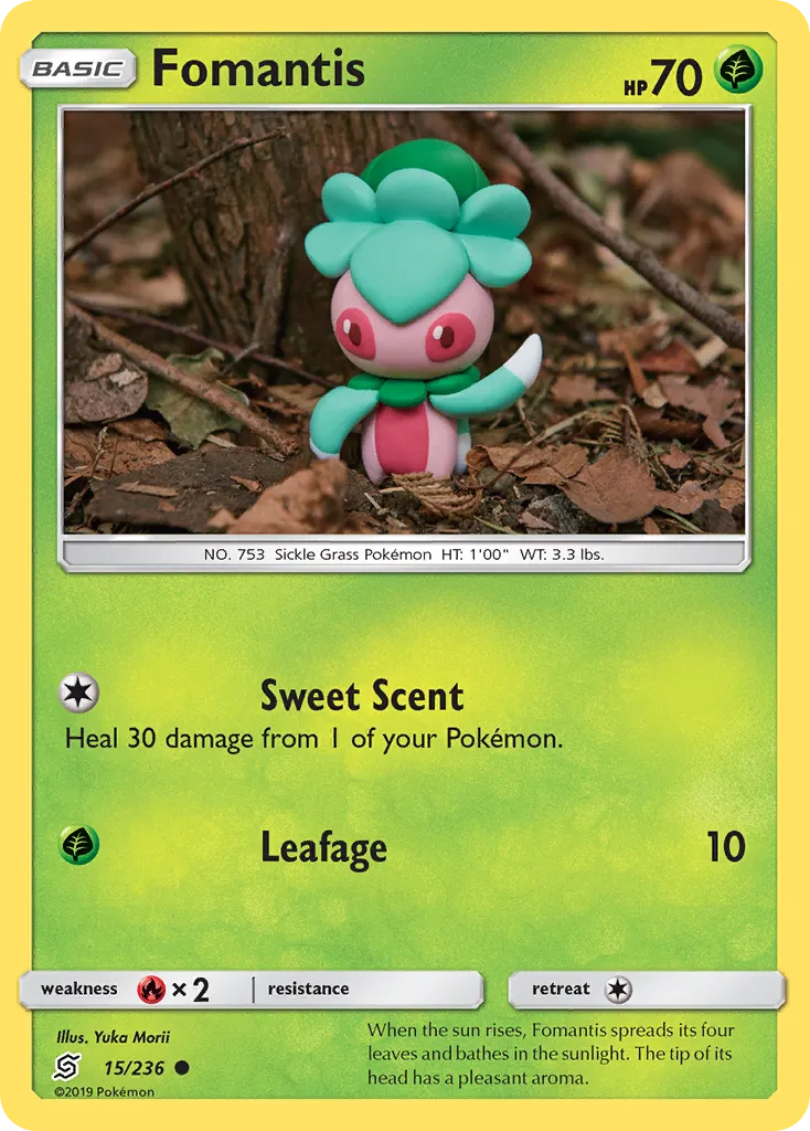 Fomantis #15, Unified Minds Reverse Foil