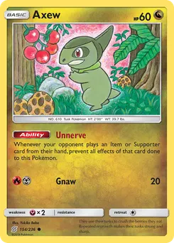 Axew #154, Unified Minds
