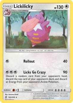 Lickilicky #162, Unified Minds