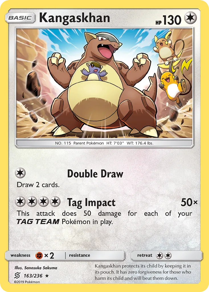 Kangaskhan #163, Unified Minds