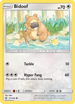 Bidoof #171, Unified Minds