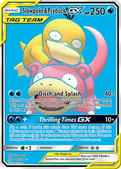 Slowpoke & Psyduck-GX #217, Standard