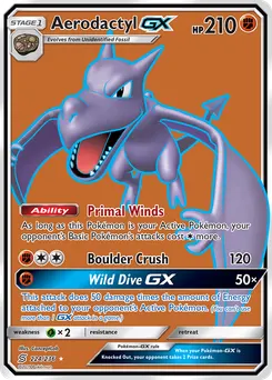 Aerodactyl-GX #224, Standard