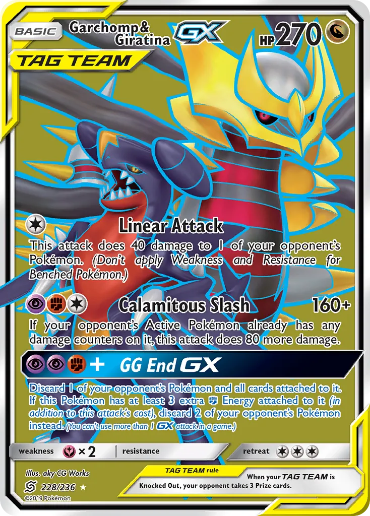 Garchomp & Giratina-GX #228, Unified Minds
