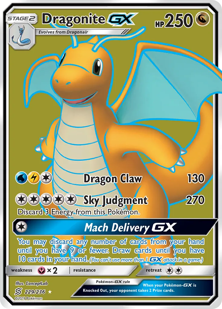 Dragonite-GX #229, Unified Minds