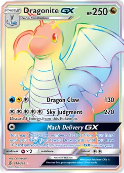 Dragonite-GX #248, Secret