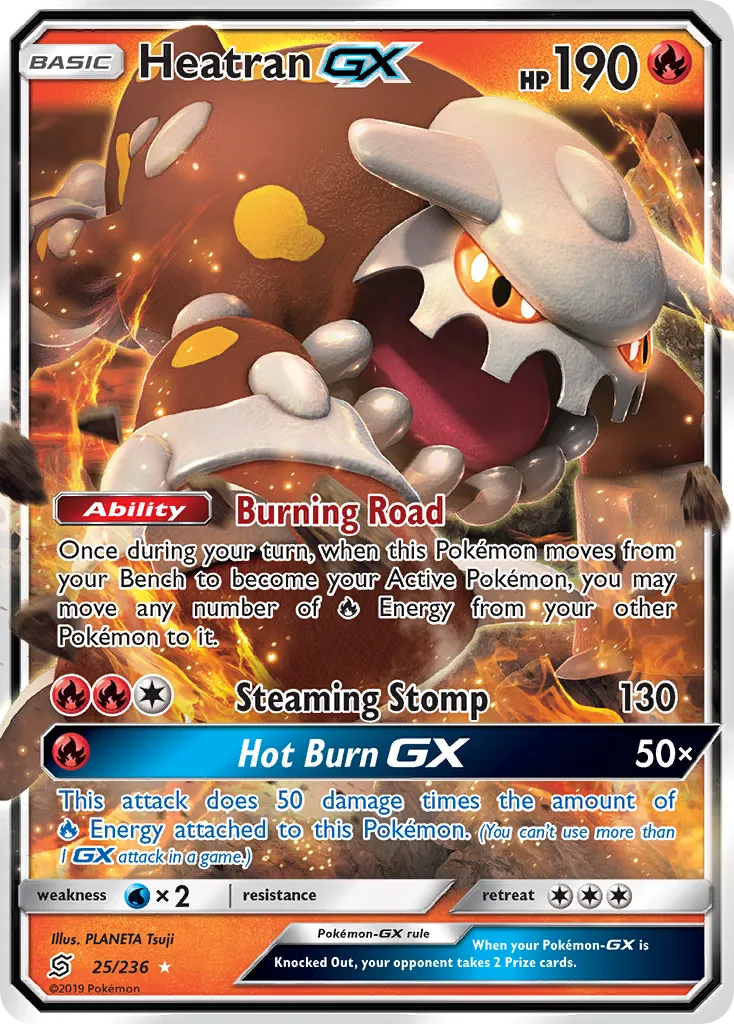 Heatran-GX #25, Unified Minds