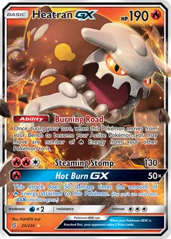 Heatran-GX #25, Standard