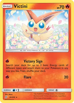 Victini #26, Reverse Foil