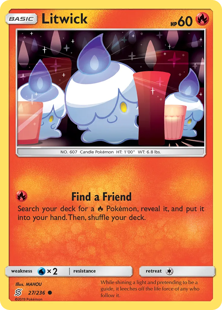 Litwick #27, Unified Minds Reverse Foil