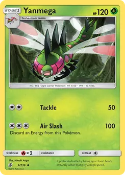 Yanmega #3, Reverse Foil