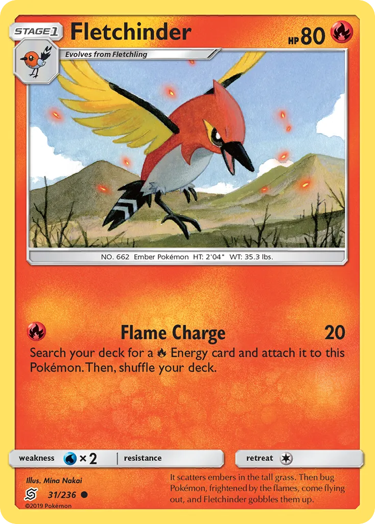 Fletchinder #31, Unified Minds Reverse Foil