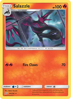 Salazzle #34, Reverse Foil