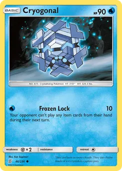 Cryogonal #46, Reverse Foil