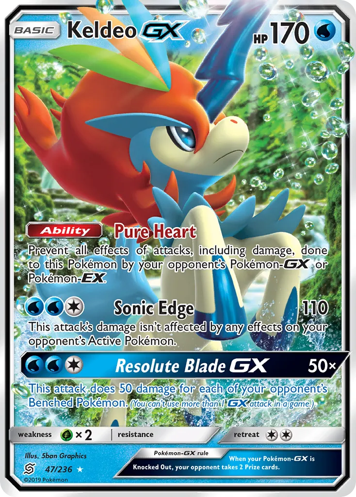 Keldeo-GX #47, Unified Minds