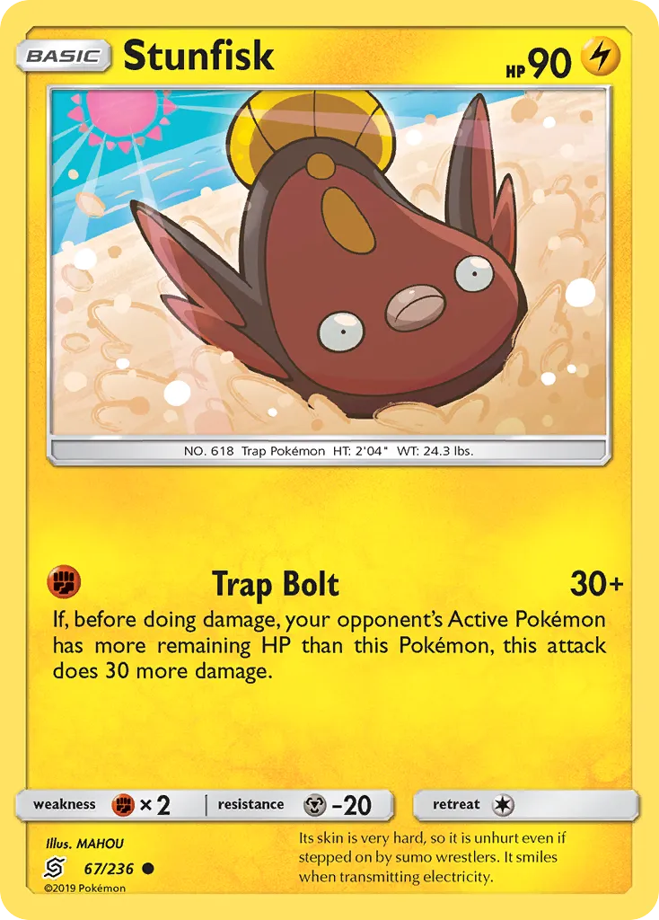 Stunfisk #67, Unified Minds Reverse Foil