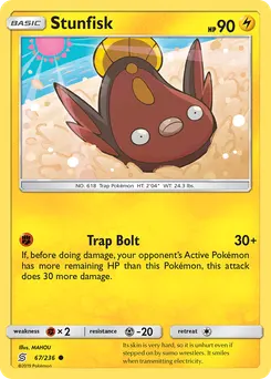 Stunfisk #67, Reverse Foil