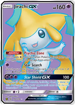 Jirachi-GX #79a, Unified Minds