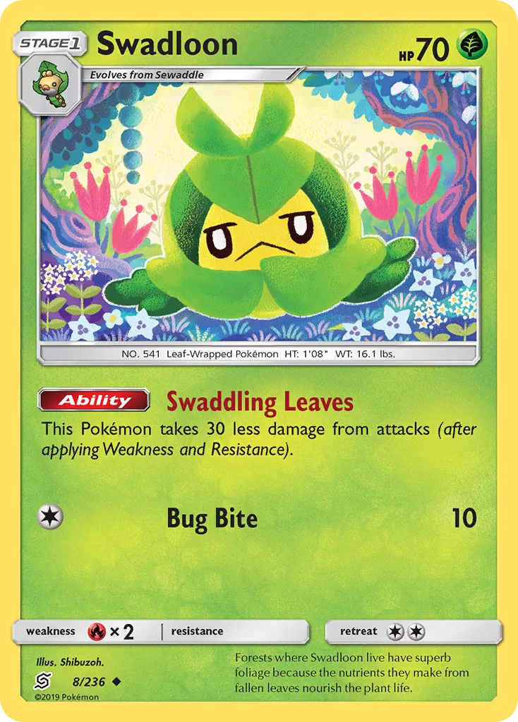Swadloon #8, Unified Minds Reverse Foil