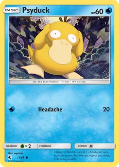Psyduck #11, Reverse Foil