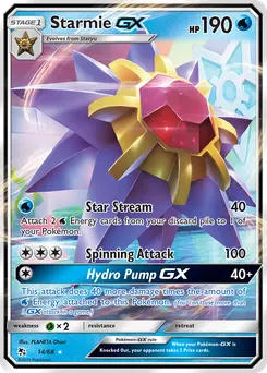Starmie-GX #14, Standard
