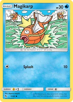 Magikarp #15, Reverse Foil