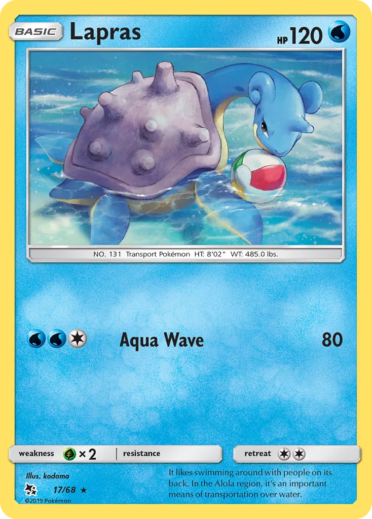 Lapras #17, Hidden Fates