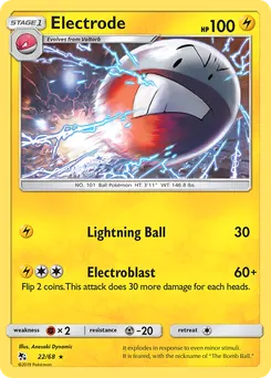 Electrode #22, Reverse Foil