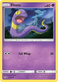 Ekans #26, Reverse Foil