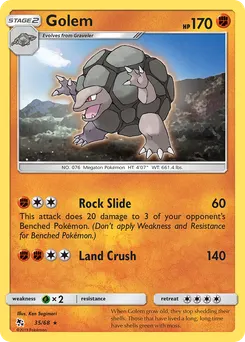 Golem #35, Reverse Foil