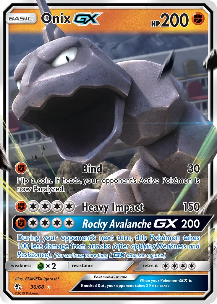 Onix-GX #36, Hidden Fates