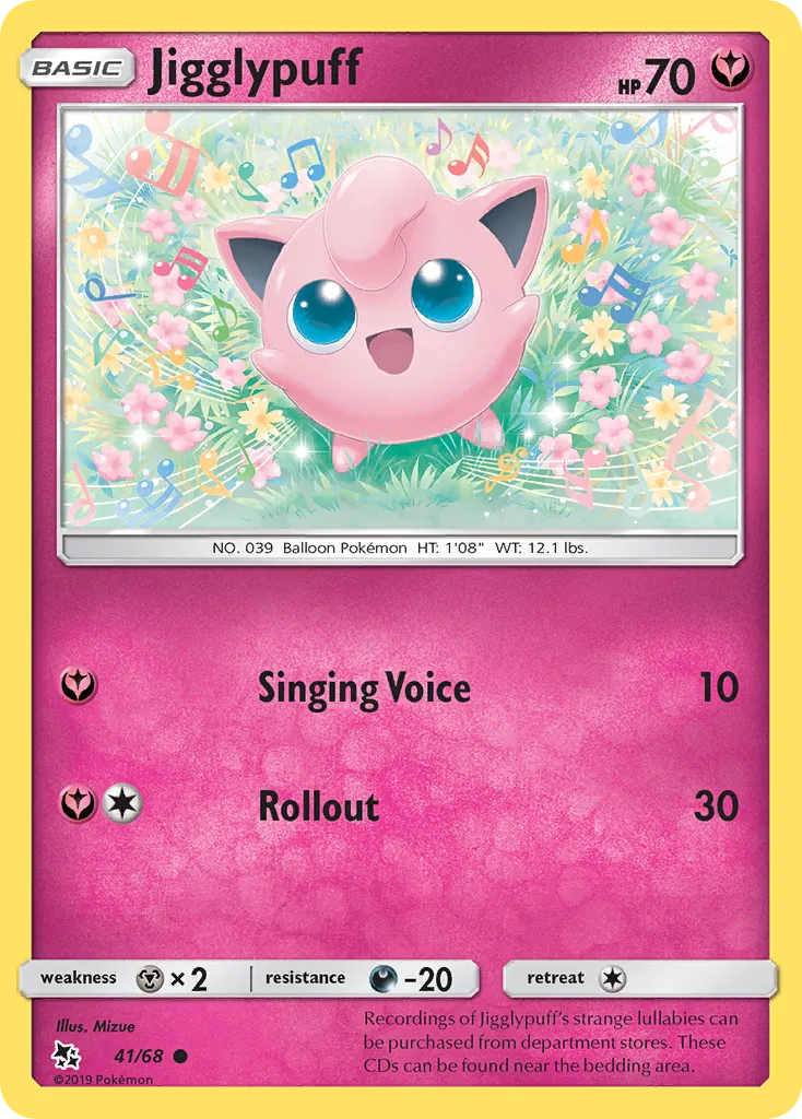 Jigglypuff #41, Hidden Fates
