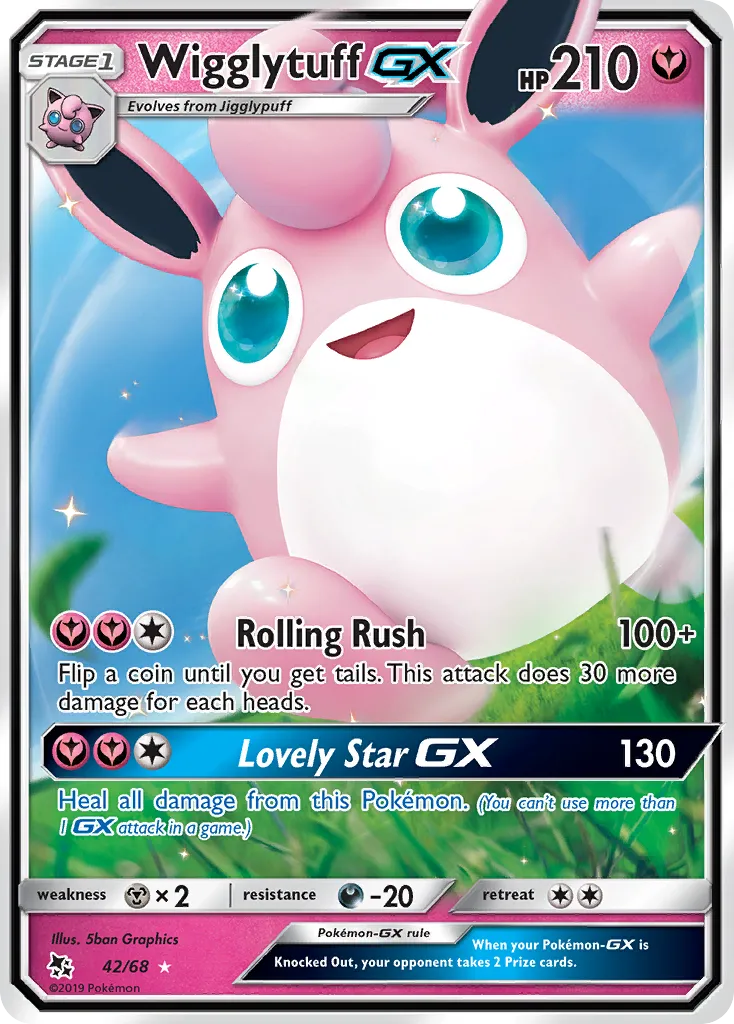 Wigglytuff-GX #42, Hidden Fates