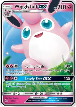 Wigglytuff-GX #42, Standard