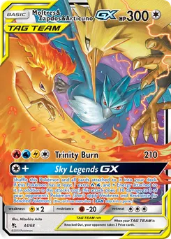 Moltres & Zapdos & Articuno-GX #44, Standard