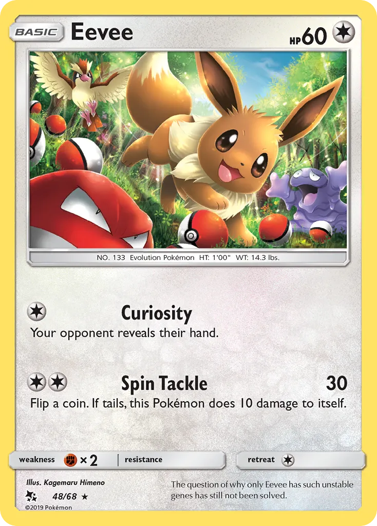 Eevee #48, Hidden Fates