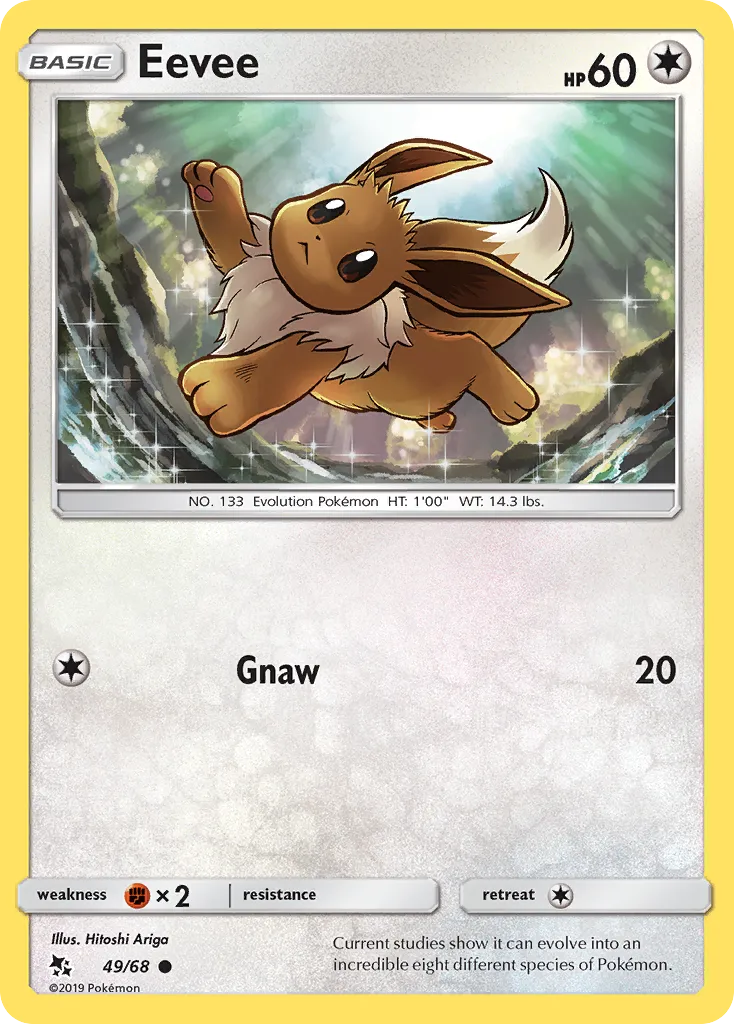 Eevee #49, Hidden Fates