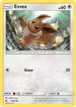 Eevee #49, Reverse Foil