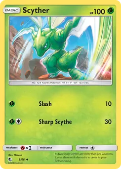 Scyther #5, Reverse Foil