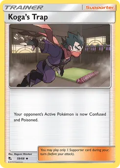 Koga's Trap #59, Reverse Foil