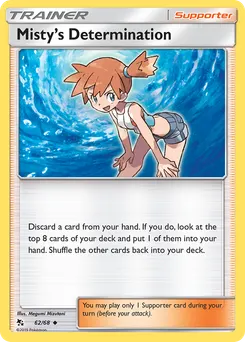 Misty's Determination #62, Reverse Foil