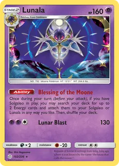 Lunala #102, Standard