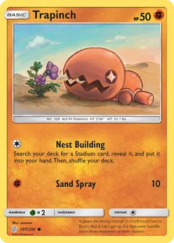 Trapinch #107, Cosmic Eclipse