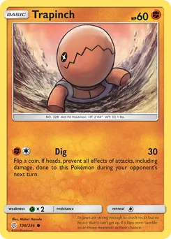 Trapinch #108, Cosmic Eclipse
