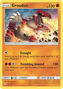 Groudon #113, Cracked Ice