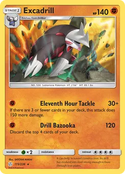 Excadrill #115, Cosmic Eclipse